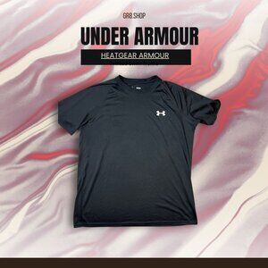 Under Armour Heatgear Loose Fit Black Short Sleeve T-Shirt